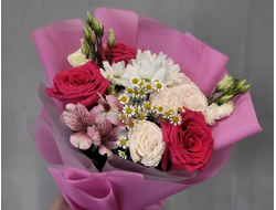 Букет с розами "Монтерей"