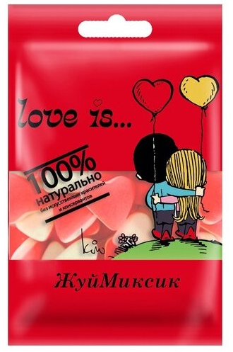 Мармелад LOVE IS ЖуйМиксик Вишня-Лимон  25гр (20)*8