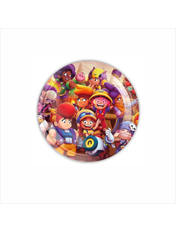 Тарелки Бравл старс, 18см