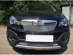Защита радиатора Opel Mokka 2012- chrome верх