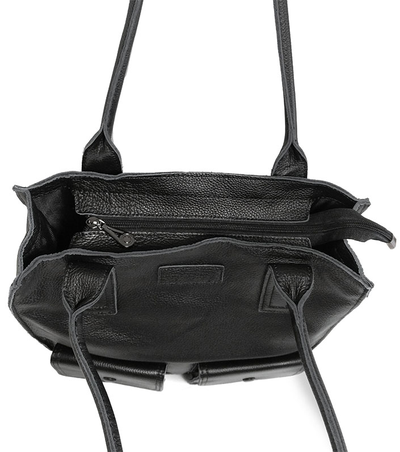 (АРТИКУЛ: 9452/03) СУМКА ЖЕНСКАЯ, БОЛЬШАЯ, НАТУРАЛЬНАЯ КОЖА, ЧЕРНАЯ, РУЧКИ ЧЕРЕЗ ПЛЕЧО