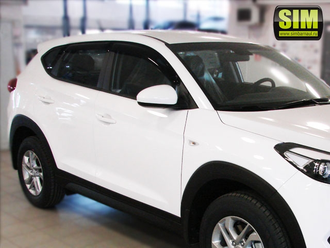 Дефлекторы окон 4 door HYUNDAI Tucson, 2015-