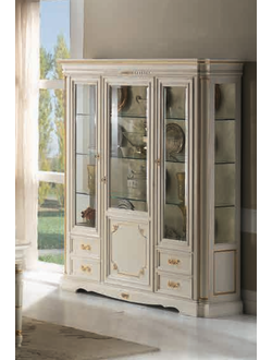 ВИТРИНА 3-Х ДВЕРНАЯ STORIS (L203*P49*H220) BV715/L VACCARI GIOVANNI