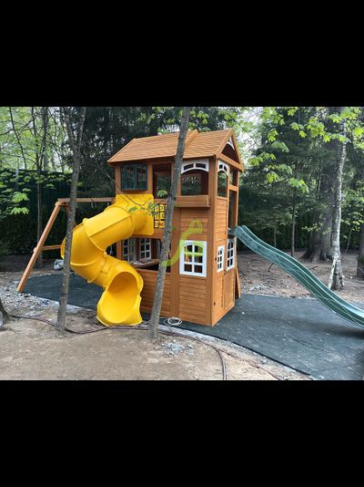 Детская площадка IgraGrad Клубный домик 2 с трубой
