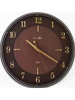 Часы настенные LA MER 35см пластик GD182002