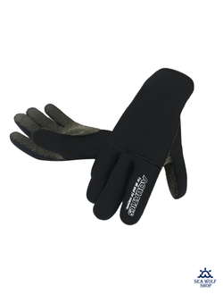 Перчатки неопреновые 5мм AQUATICS AQ115-16 Н/Н кевлар р.L