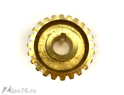 Шестерня редуктора снегоуборщика 24 зуба 19 мм 65 мм.