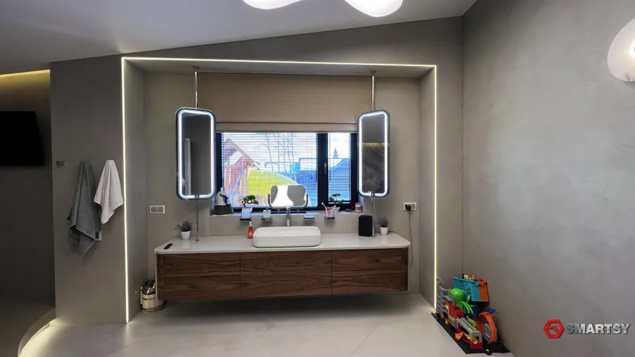 Зеркала ручной работы из нержавейки 