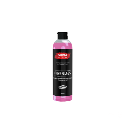 SHIMA DETAILER "PINK GLASS" ПРОФЕССИОНАЛЬНЫЙ ОЧИСТИТЕЛЬ СТЕКОЛ И ЗЕРКАЛ