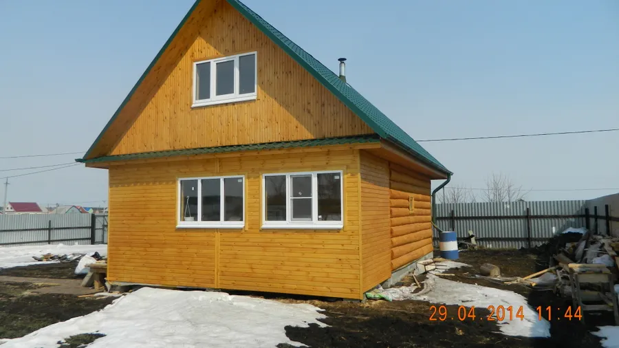 Баня 6*6 с верандой 2*6 (П Первомайский)