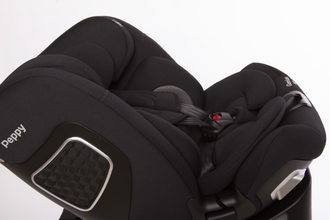 Автокресло 0-36 кг Peppy Genius 360 Isofix Black