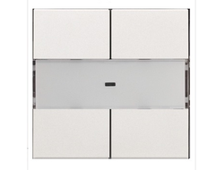 Клавиша для 4-х кнопочного модуля "умный дом", лед, Logus 90 - Efapel 90600 TGE