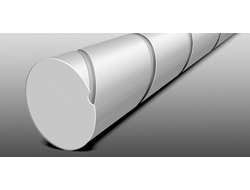 струна триммерная кр. сечения 2,7 мм х 9 м бесшумная