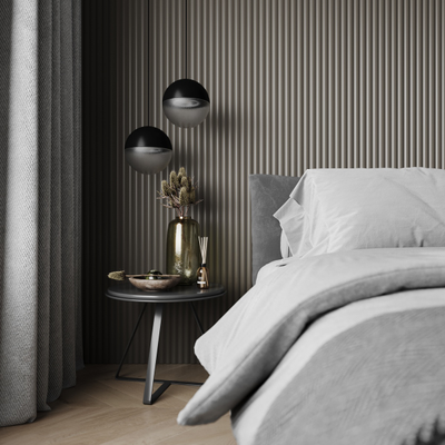 3d панель из архитектурного ЛДФ - декора Ultrawood UW 01 i (2000 х 240 х 14 мм.)