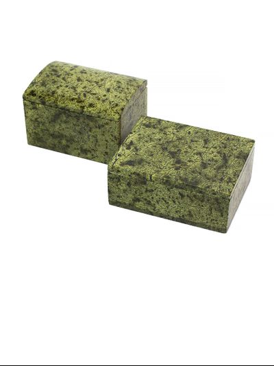 Шкатулка "Сундучок" змеевика