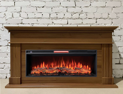 Линейный электрокамин Бруно Joker 45