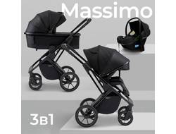 Коляска 3в1 Sweet Baby Massimo SBL Black