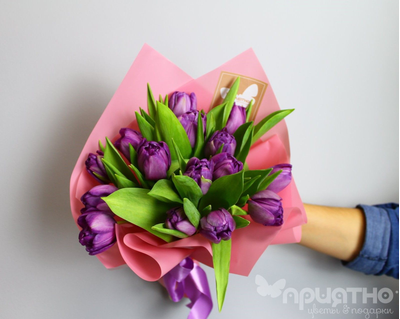 БУКЕТ МОНО ЦВЕТОВ № 442