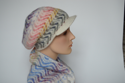 Итальянская кепка и снуд Визио