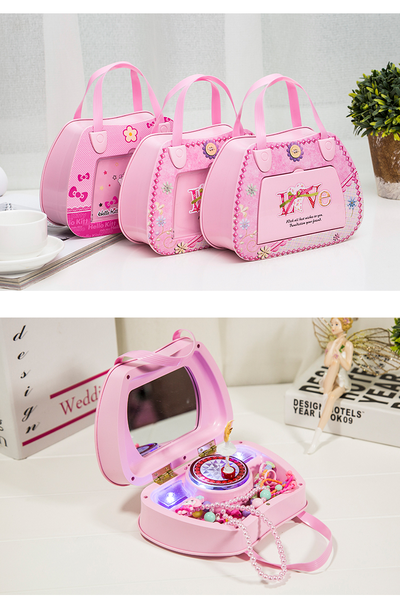 Музыкальная шкатулка Сумочка с танцующей балериной