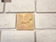 Декор-изразец к плитке под кирпич Kamastone Сказочные животные и цветы 3031, светло-коричневый с золотом
