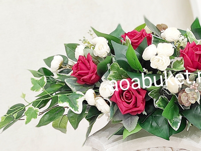 Композиция из искусственных цветов Анталия № КП014