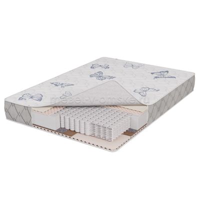 ВК130 Матрас Фортуна Lux (БНП мультипакет, термовойлок, кокосовая койра, Optofoam, ППУ, трикотаж)