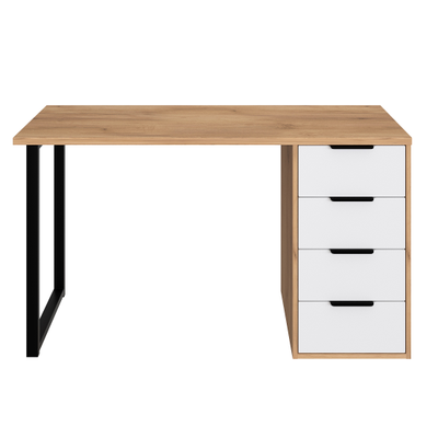 Стол С-402 дуб крафт золотой/меренга