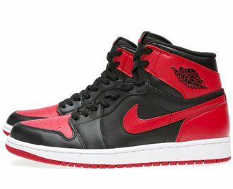 Nike air jordan 1 mid red cheap