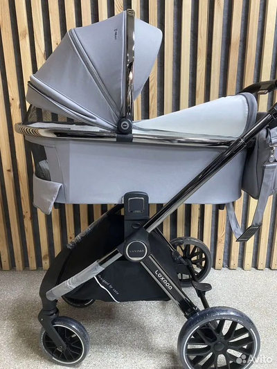 Детская коляска 3 в 1 Luxmom 777 Серый