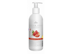 Увлажняющее крем-мыло Cream Soap "Клубника и йогурт". 500 мл, 1601-05