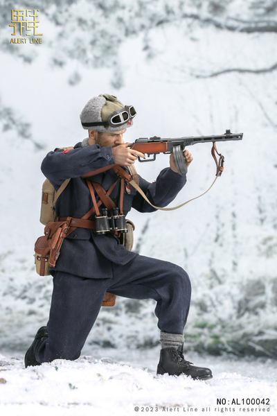 Советский горный стрелок  - Коллекционная ФИГУРКА 1/6 scale  WWII Soviet Mountain Infantry Officer (AL100042) - ALERT LINE