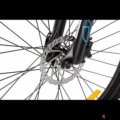 Электровелосипед INTRO Sport GT (Серо-зеленый)