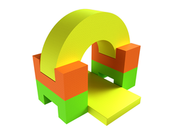 Мягкий спортивный модуль ROMANA «Дуга» ДМФ-МК-06.89.16