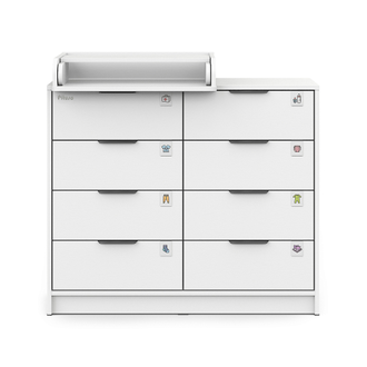 Комод пеленальный Pituso Kids Optimum Белый-белый