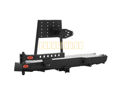 Задний силовой бампер серии Трофи на NISSAN NP300 2010-2015 (03.405.03)