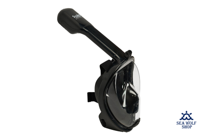 Маска полнолицевая Scuba Brothers Venom Black с креплен. д/камеры