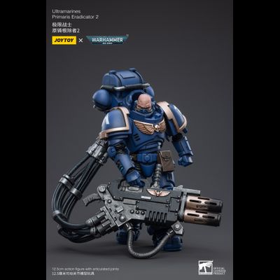 Примарис Эрадикатор Ультрамаринов (Warhammer 40k) - КОЛЛЕКЦИОННАЯ ФИГУРКА 1/18 Ultramarines Primaris Eradicator2 (JT3532) - JOYTOY