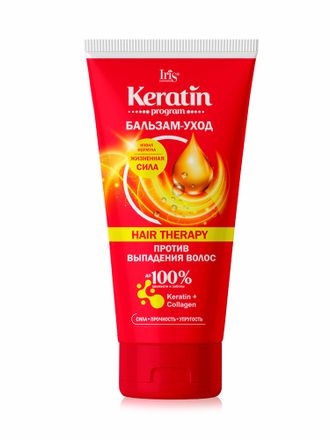 Iris KERATIN PROGRAM Бальзам-Уход HAIR THERAPY 180мл