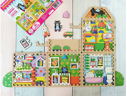 Конструктор "Звериные истории: домашние заботы"