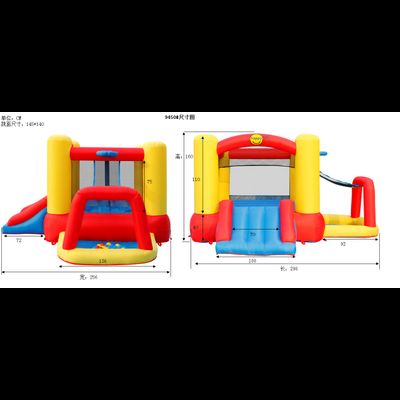 Надувной батут «Игровой центр 4 в 1»