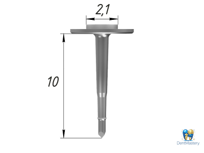 Пин безударный B2S 9.0 мм, арт. PIN-B2S-01.03
