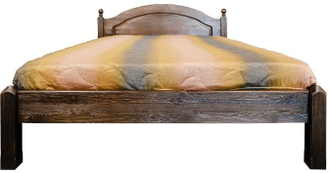 Кровать одинарная 1-09 «Лотос 8908БР» БМ701