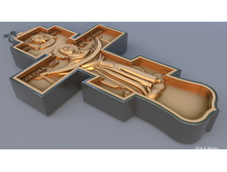 Наперсный крест Великой княгини Елизаветы Феодоровны