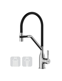 Смеситель для кухни с гибким изливом Frap H97 F4497-9