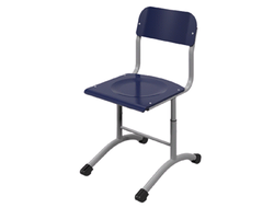 Стул ученический регулируемый  с цветной фанерой