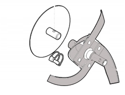 Комплект пропашки HB585 справа внеш. за 963 р.