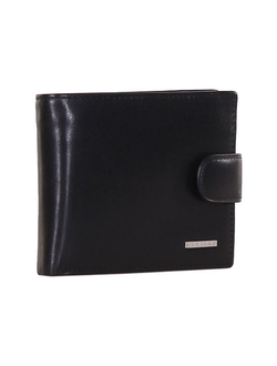 Портмоне мужское Verity нат.кожа black