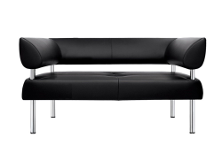 Диван двухместный с подлокотниками Бизнес (М-44)