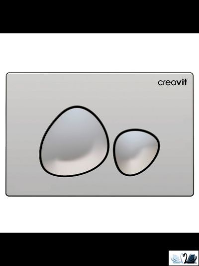 Панель смыва инсталляции для унитаза CREAVIT SPA GP7004.00, хромированная глянцевая